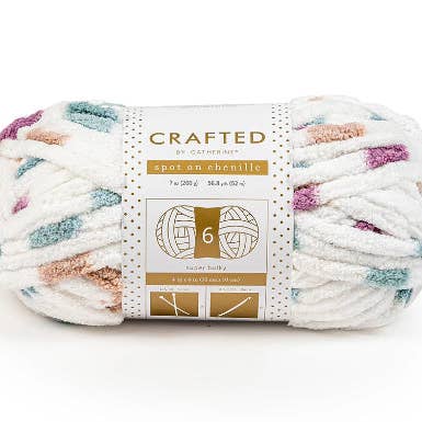 Crafted by Catherine - Wholesale Yarn - Spot On Chenille Yarn|7oz/200g|Super Bulky #6|Pack of 48