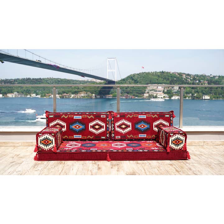 Almofadas Oriental, Sofá Árabe, Sofá de chão, Sofá por atacado de Arabic Sofa