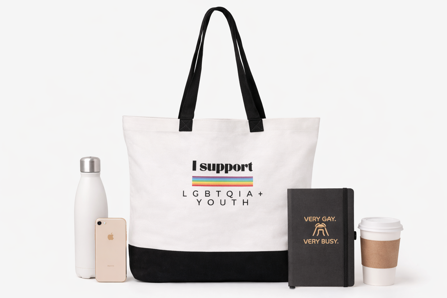 Very Gay. Very Busy. - Wholesale Tote Bag - Unisex - LGBTQIA+ Youth Tote4