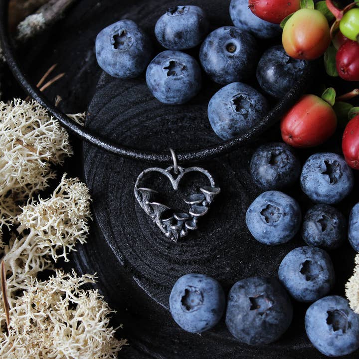 Anhänger Herz des Waldes für den Großhandel von Natt Jewellery