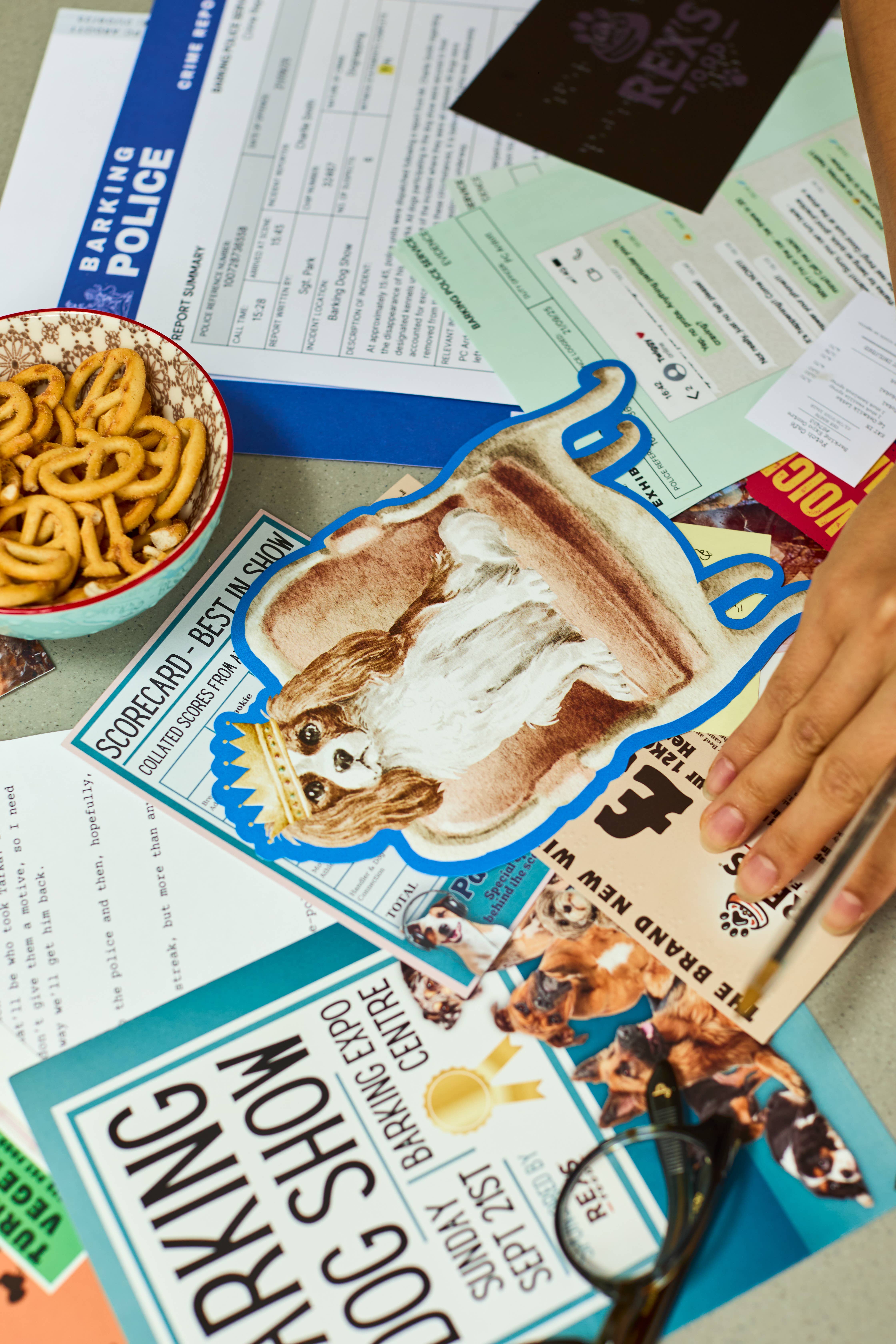 Puzzle Post Games – Jogo de tabuleiro por atacado – NOVA GAMA! Cold Case: Quem Deixou os Cães Sair?2