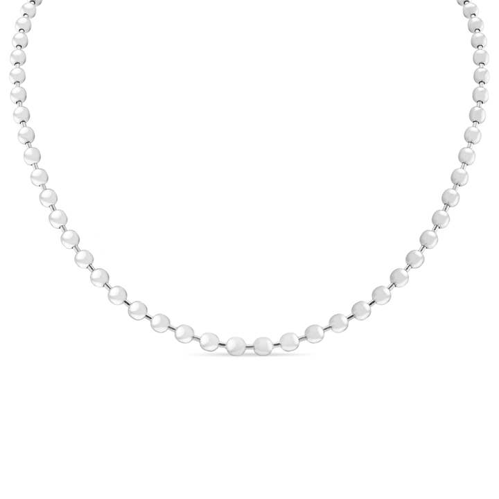WJW - Wholesale Link & Chain Necklace - Stainless Steel Ball Bead Chain2
