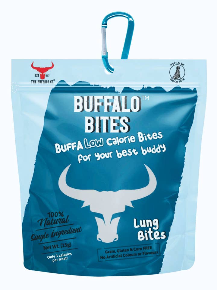 Lung Bites- Buffalo Bite Training Treats for wholesale by The Buffalo Co.
