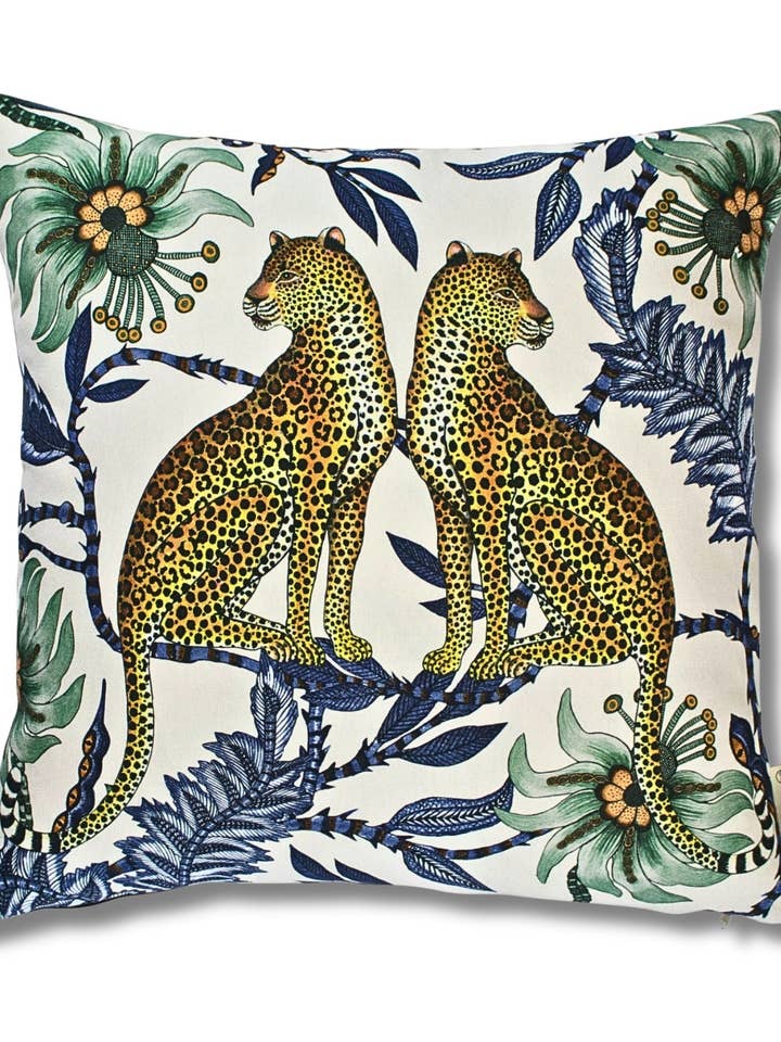 Justine Lovebird Leopards for wholesale by Holly Doss Home