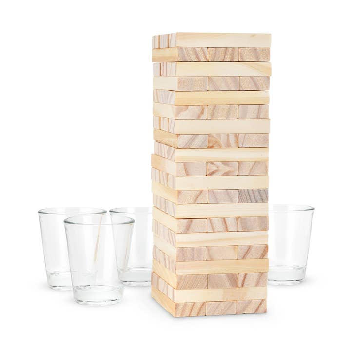 Jeu de Boissons de Fête d'Empilage de Blocs avec Verres à Shot pour la vente par TRUE