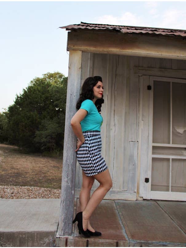 Ains&Elke StyleHaus - Vente Short – femme - Short Harlequin2