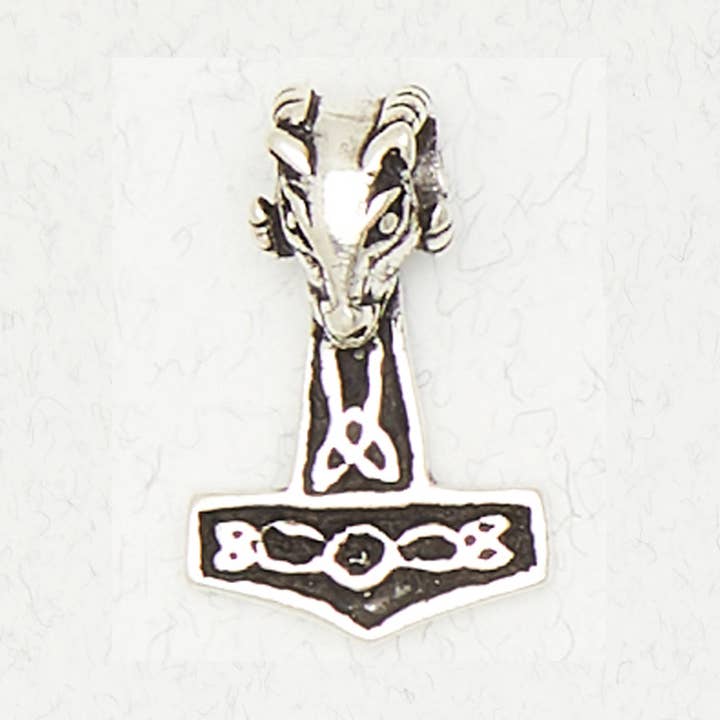 Sterling Silver Pendant – Thor’s Hammer for wholesale by Nirvana LLC