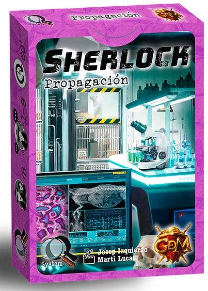 GDM Games - Wholesale Card Game - Sherlock: Propagation0