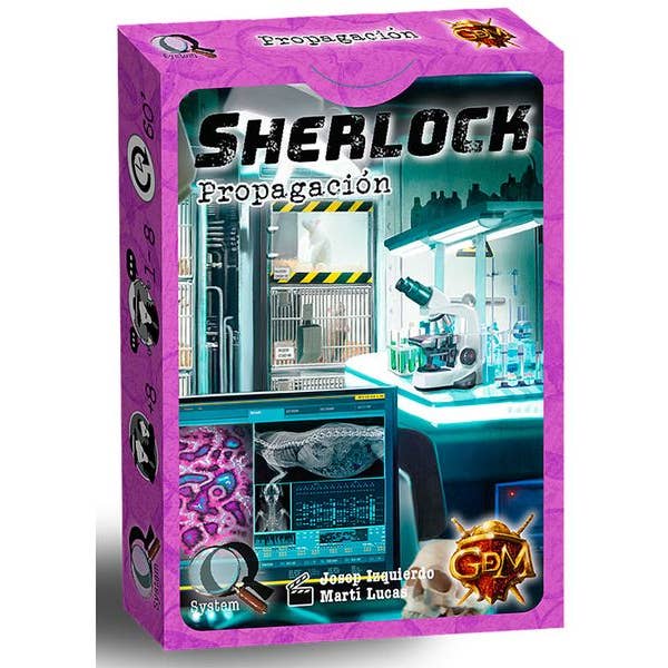 GDM Games - Wholesale Card Game - Sherlock: Propagation
