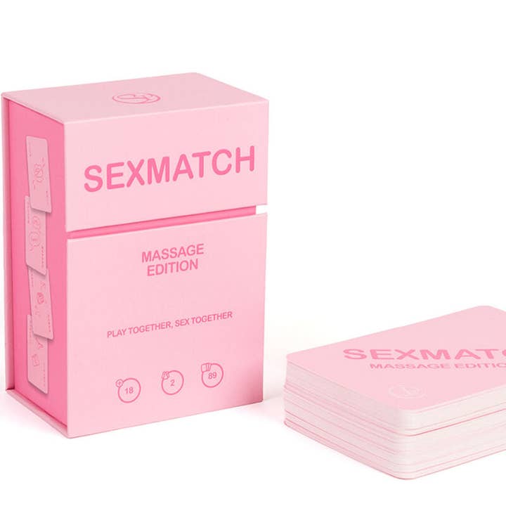SECRETPLAY - JUEGO EDICIÓN MASAJE SEXMATCH para venta al por mayor de Lingerie Harness Boutique di DeGioannis Samuele