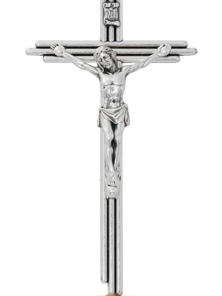 Religiöses Stehkreuz Kruzifix Holz für den Großhandel von Hail Mary Gifts