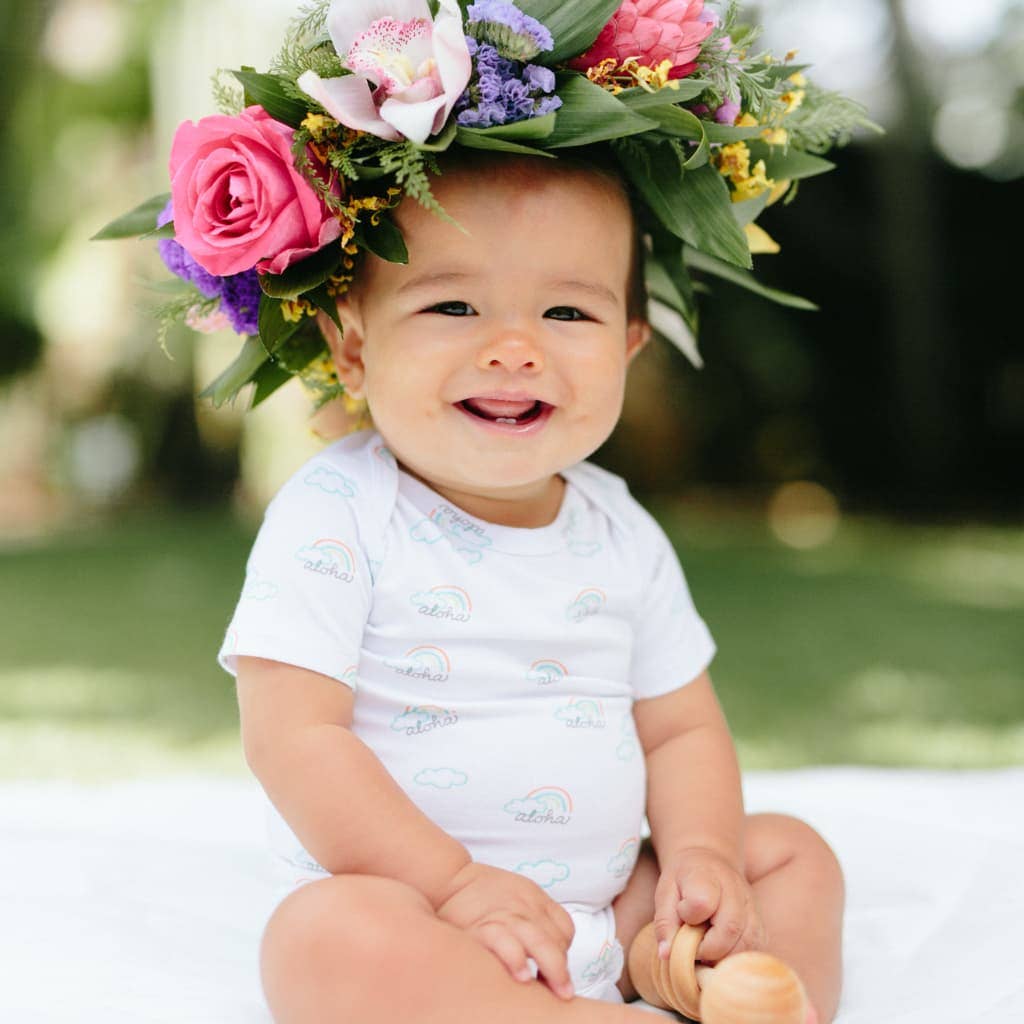 Coco Moon - Wholesale Bodysuit (Non-Footed) - Baby - Pot O' Aloha Bamboo Onesie4