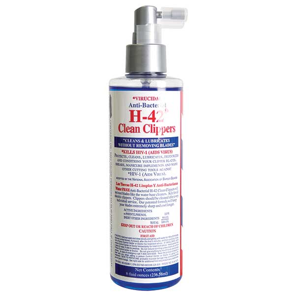 Majestic Wholesale – wholesale Clippers – Men's – H-42 CLIPPER BLADE DISINFECT SPRAY 16OZ 8OZ1