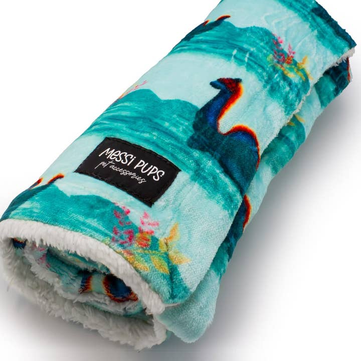 Loch Mess Monster • Sherpa Blanket for wholesale by Messi Pups