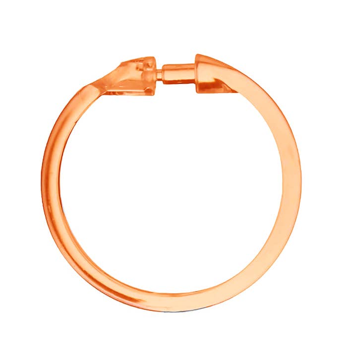 home mart goods - Wholesale Shower curtain rod/hooks - Orange Premium Plastic Shower Curtain Hooks Rings5