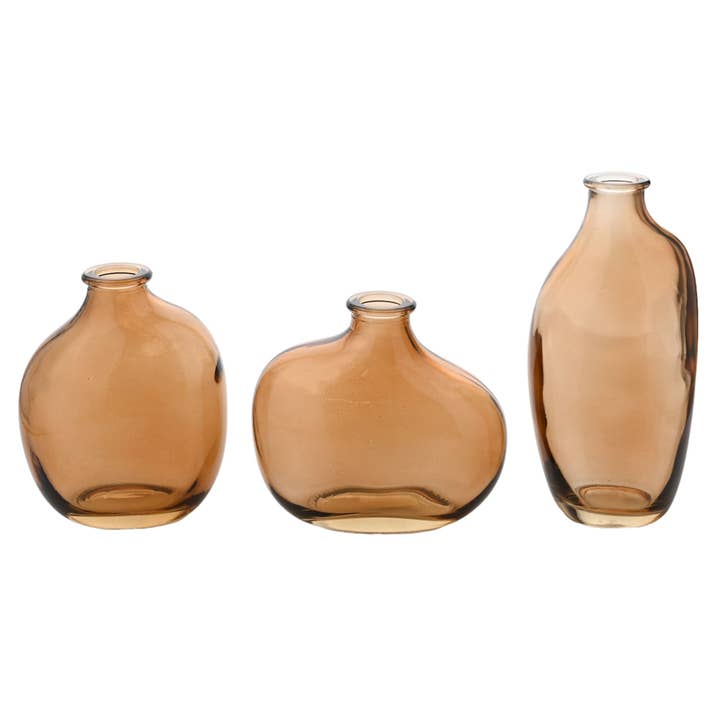 Hestia Set of 3 Assorted Miniature Vases for wholesale by WIDDOP and Co.