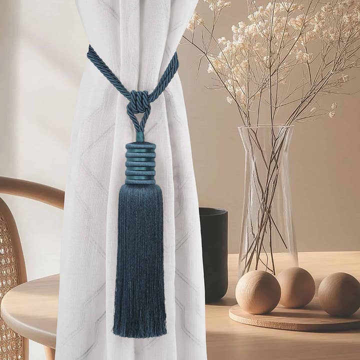 Decorative Tassel Curtain Tiebacks - Classic Style for wholesale by Evideco French Home Goods