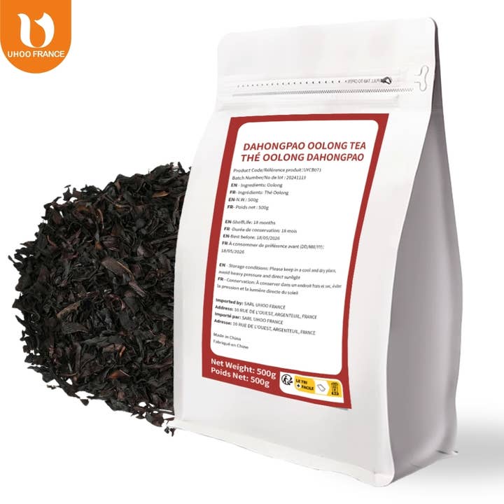 Oolong Tea DaHongPao 500G (50G Infusion bags*10) for wholesale by UHOO FRANCE