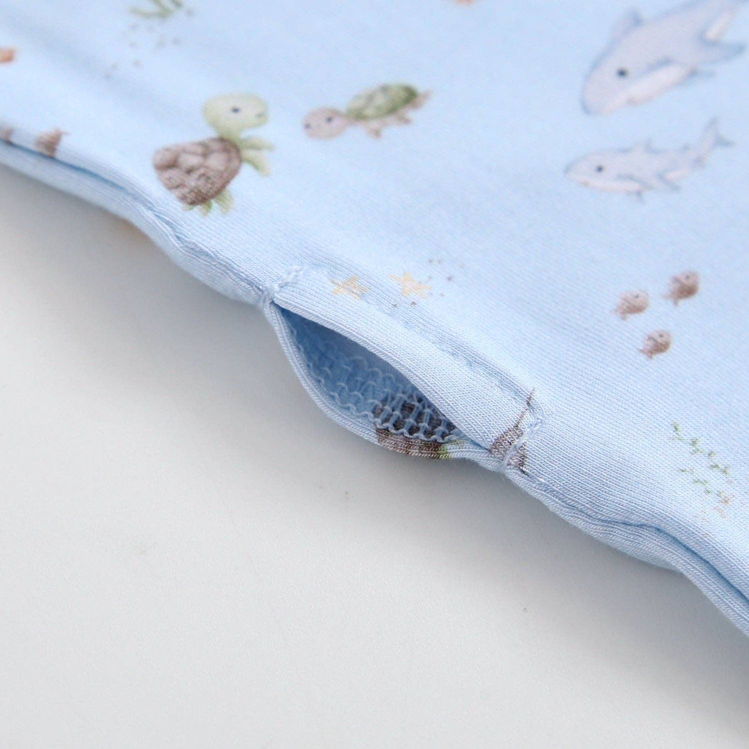 Luxie Charm - Wholesale Jumpsuit - Baby - Sea of Love Zippered Baby Romper7