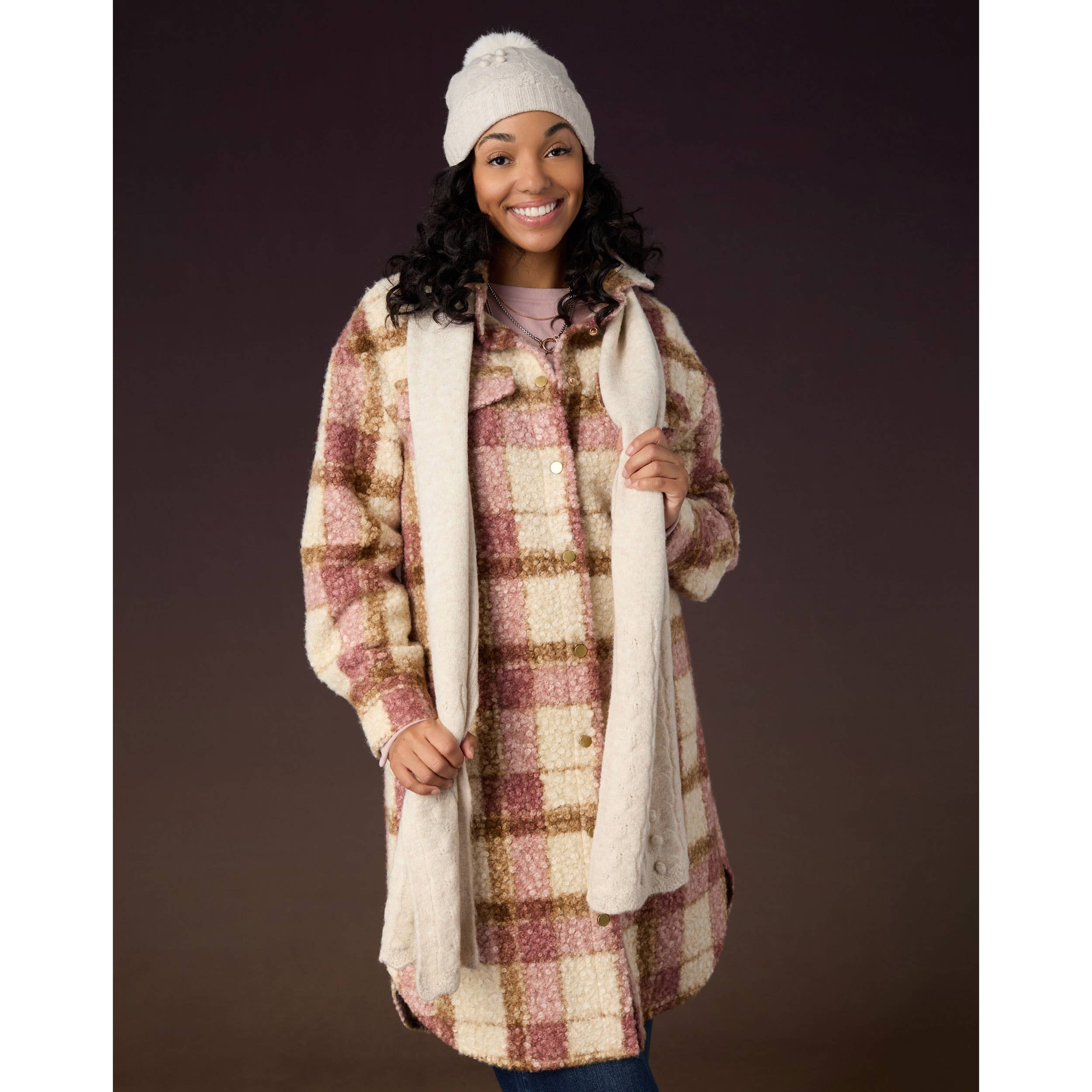 COCO + CARMEN - Wholesale Scarf - Women's - Sweet Scallop Scarf1