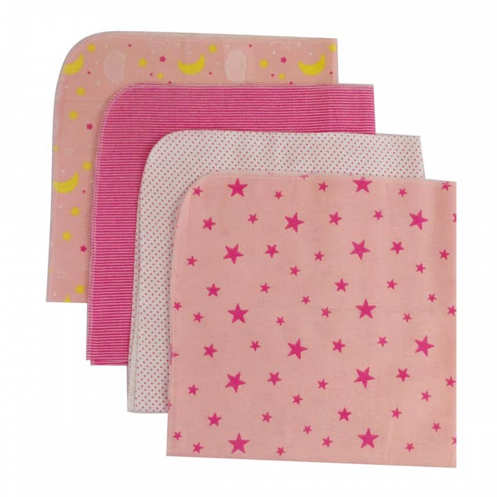 Bambini Infant Wear inc. - Wholesale Receiving Blanket - Baby - Bambini Four Pack Receiving Blanket