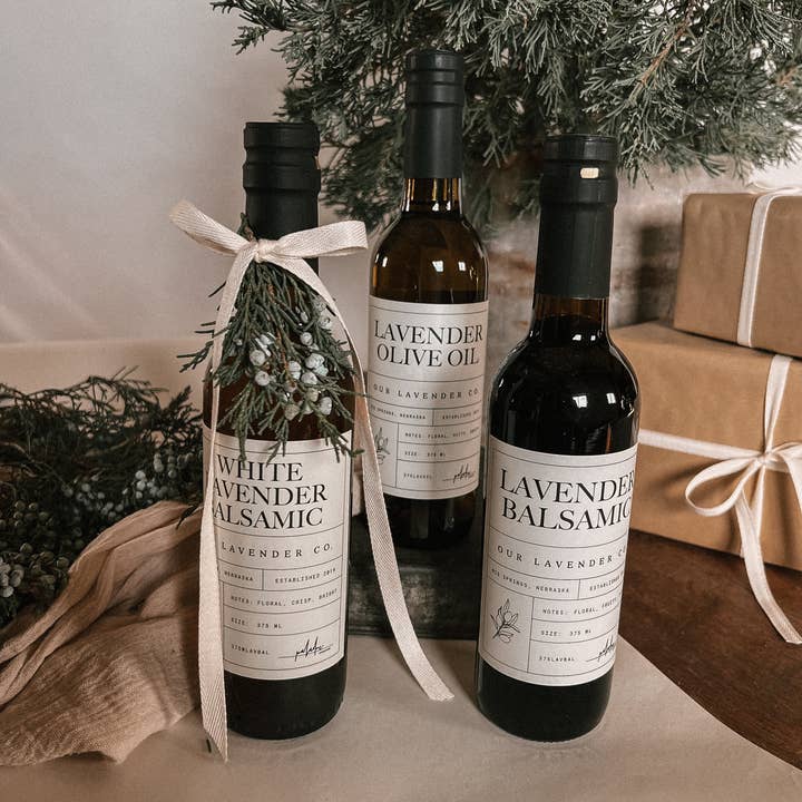 Our Lavender Co - Wholesale Olive Oil - Lavender Balsamic + Olive Oil2