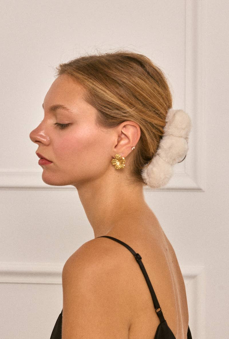 BYREN | ÉLINE L'ATELIER - Vente Ensemble d'accessoires pour cheveux – femme - Pince à cheveux fausse fourrure YH206YJ4