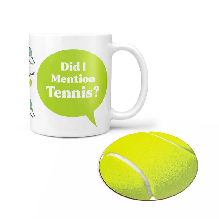 Madry – Großhandel Kaffeebecher – Habe ich Tennis erwähnt? Personalisierte Tasse