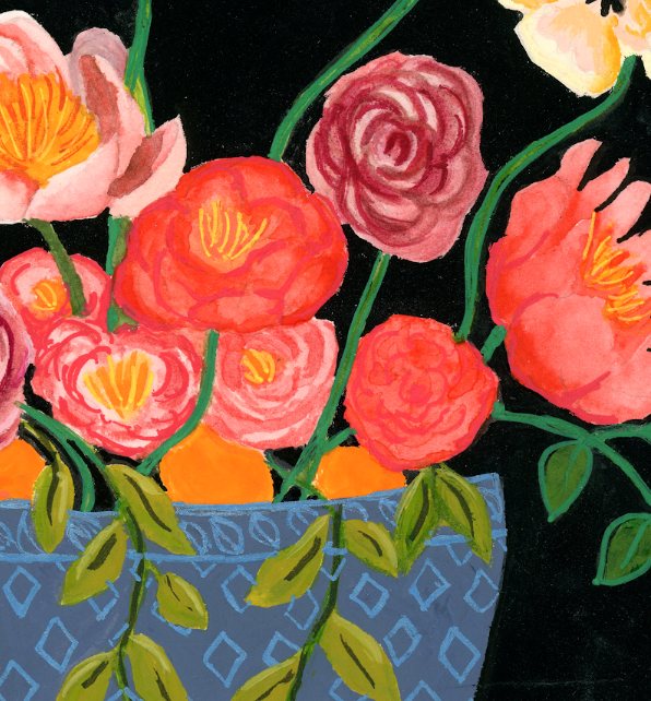 Jen Ray Studio - Wholesale Art Print - Floral Gouache Giclee Fine Art Print2