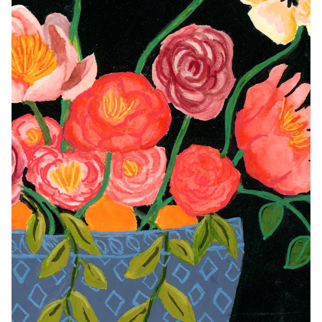 Jen Ray Studio - Wholesale Art Print - Floral Gouache Giclee Fine Art Print2