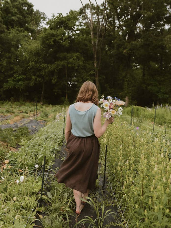 Anne Organic Hemp and Cotton Knit Tank for wholesale by fern+daisy