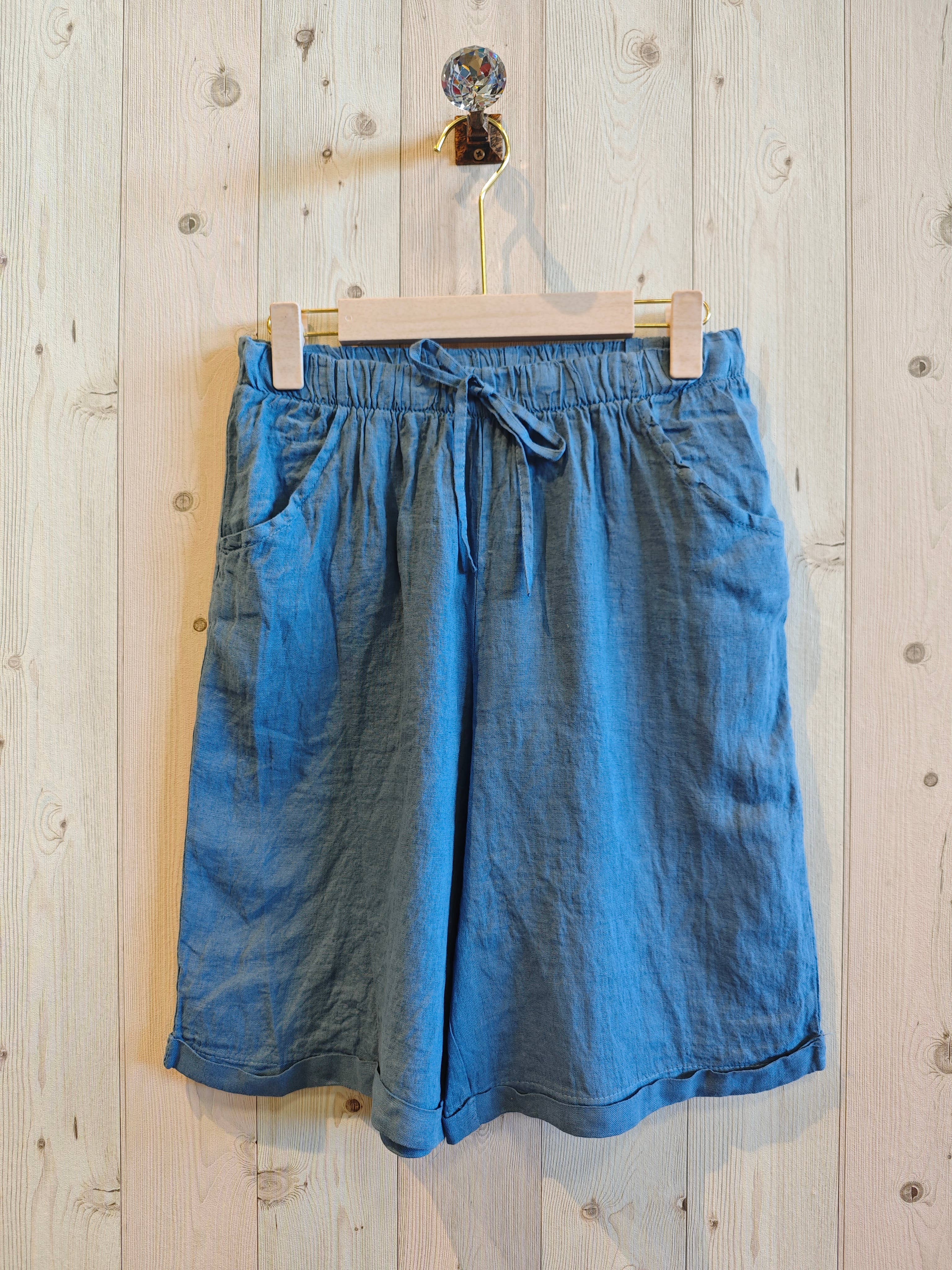 Linen & More - Venta al por mayor Pantalones cortos - Mujer - REF 15832 BERMUDAS DE MUJER LINO 100%14