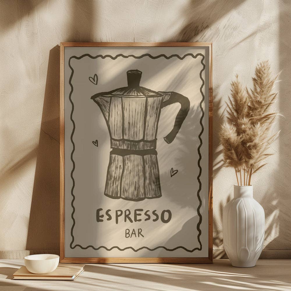 Studio Dolci - Wholesale Poster - POSTER ESPRESSO MAKER8