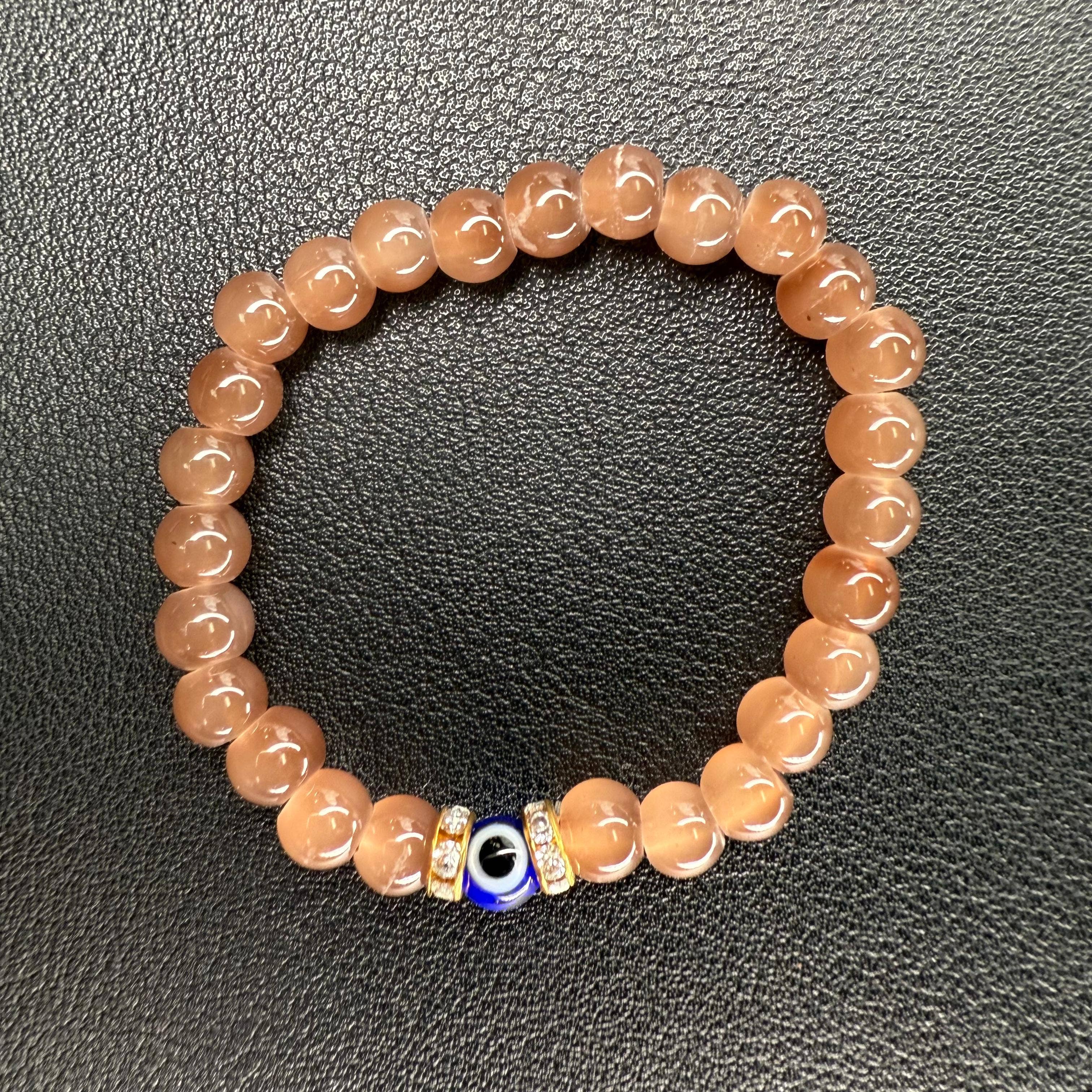 Loli - Vente Bracelet de perles – enfant - Bracelet Élastique pour Enfants avec Perles Œil Maléfique - Pack Simple & Packs Mixtes6