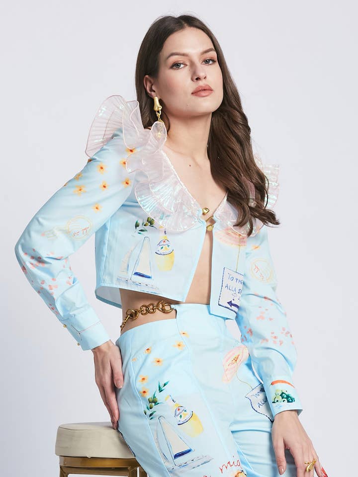 Be Sunset - Wholesale Blouse - Women's - Fenilla Top0