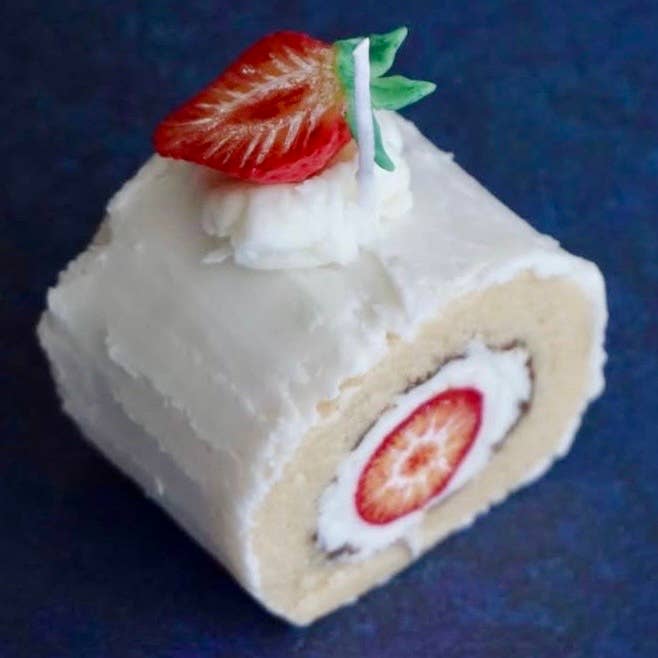 bougie dessert artisanale bougie gâteau fait main décoration intérieure pour la vente par House of Shokunin