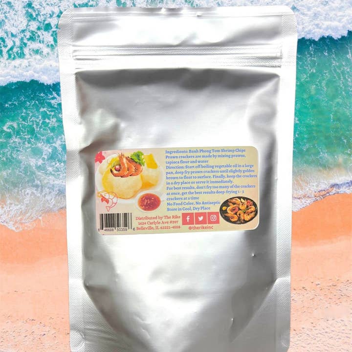 The Rike - Wholesale Chips - Shrimp Chips Shrimp Puffs Shrimp Snacks Banh Phong Tom 100 g