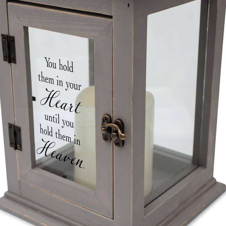 Dicksons - Wholesale Lantern - You Hold Them In Your Heart Bereavement Lantern