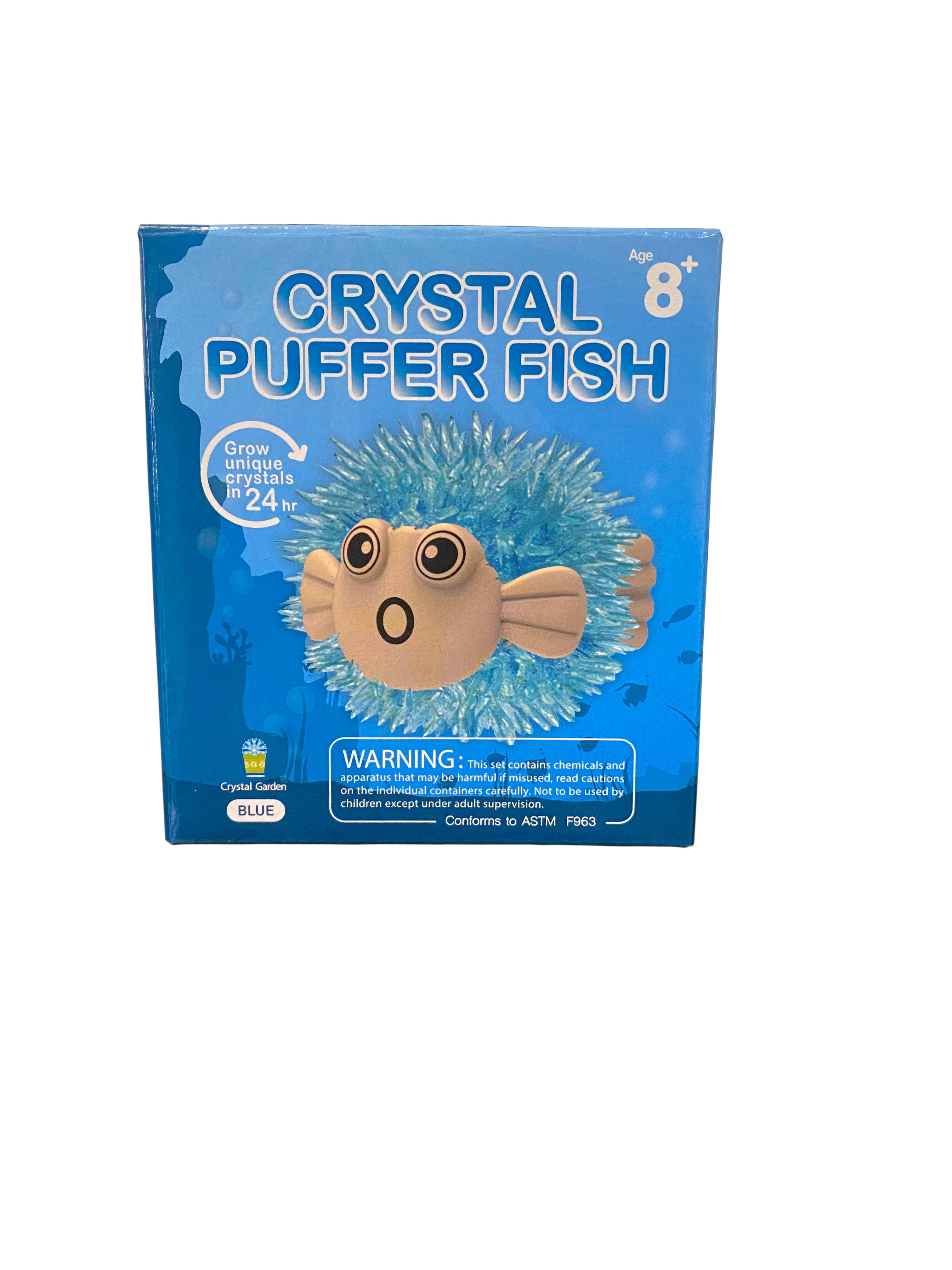 TEDCO Toys - Wholesale Classic Toy - Kids - Crystal Puffer Fish Blue1