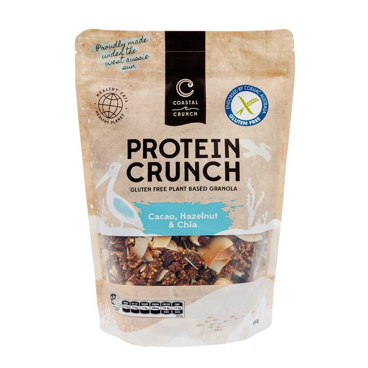 Cacao, Hazelnut & Chia Protein Crunch Granola and other Purchase Wholesale generic cereal. Free Returns & Net 60 Terms on Faire trending on Faire.