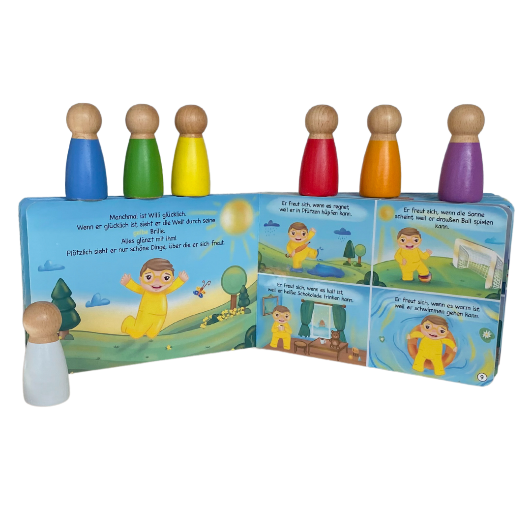 SCHMETTERLINE – wholesale Pre-school book (3–5) – book “Willi's magic glasses”5