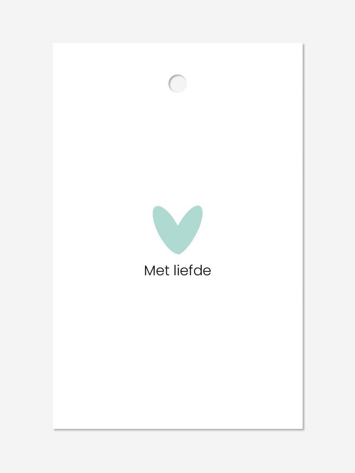 Gift Label | With love for wholesale by Studio Liefs Linne