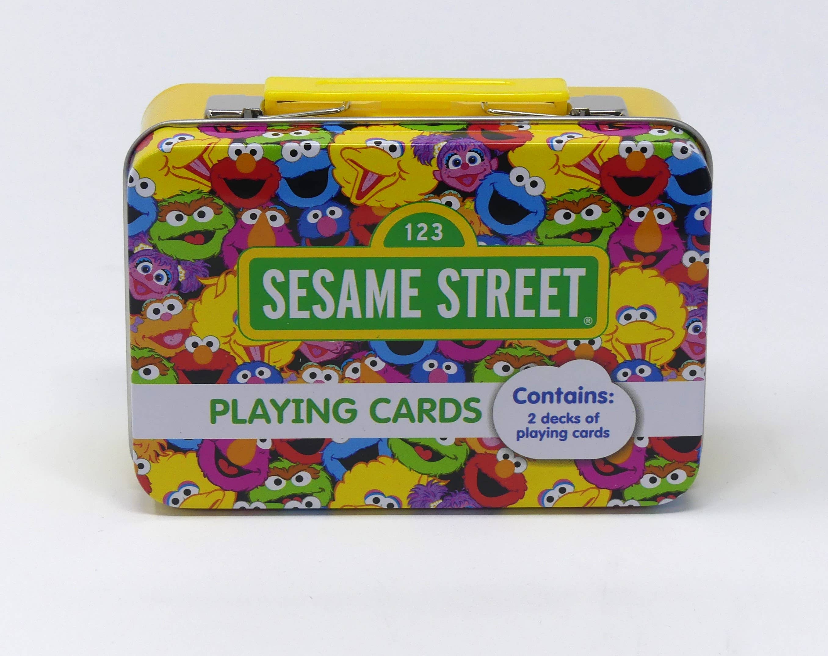 Best Value Products - Wholesale Playing Cards - Sesame Street Tin with 2 decks of playing cards1