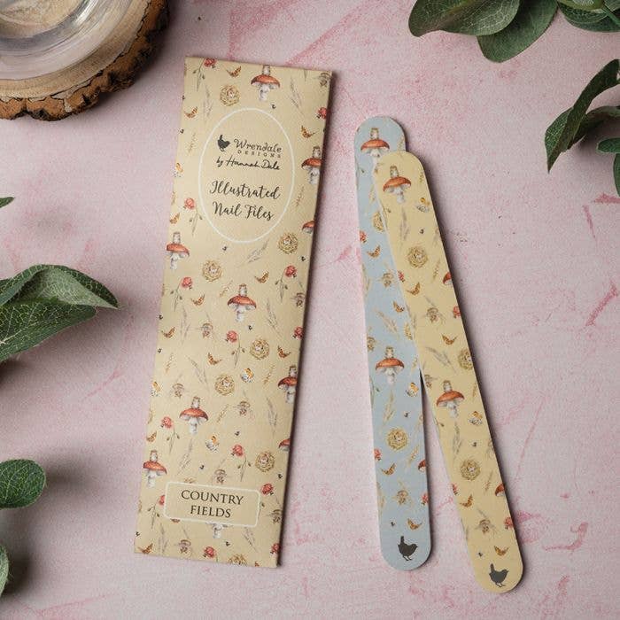 Wrendale Designs - Wholesale Nail File - Country Fields Nail File Set1