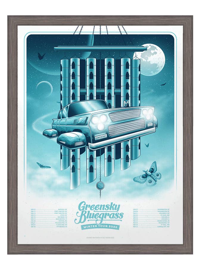 Greensky Bluegrass | Winter '23 for wholesale by Half Hazard Press