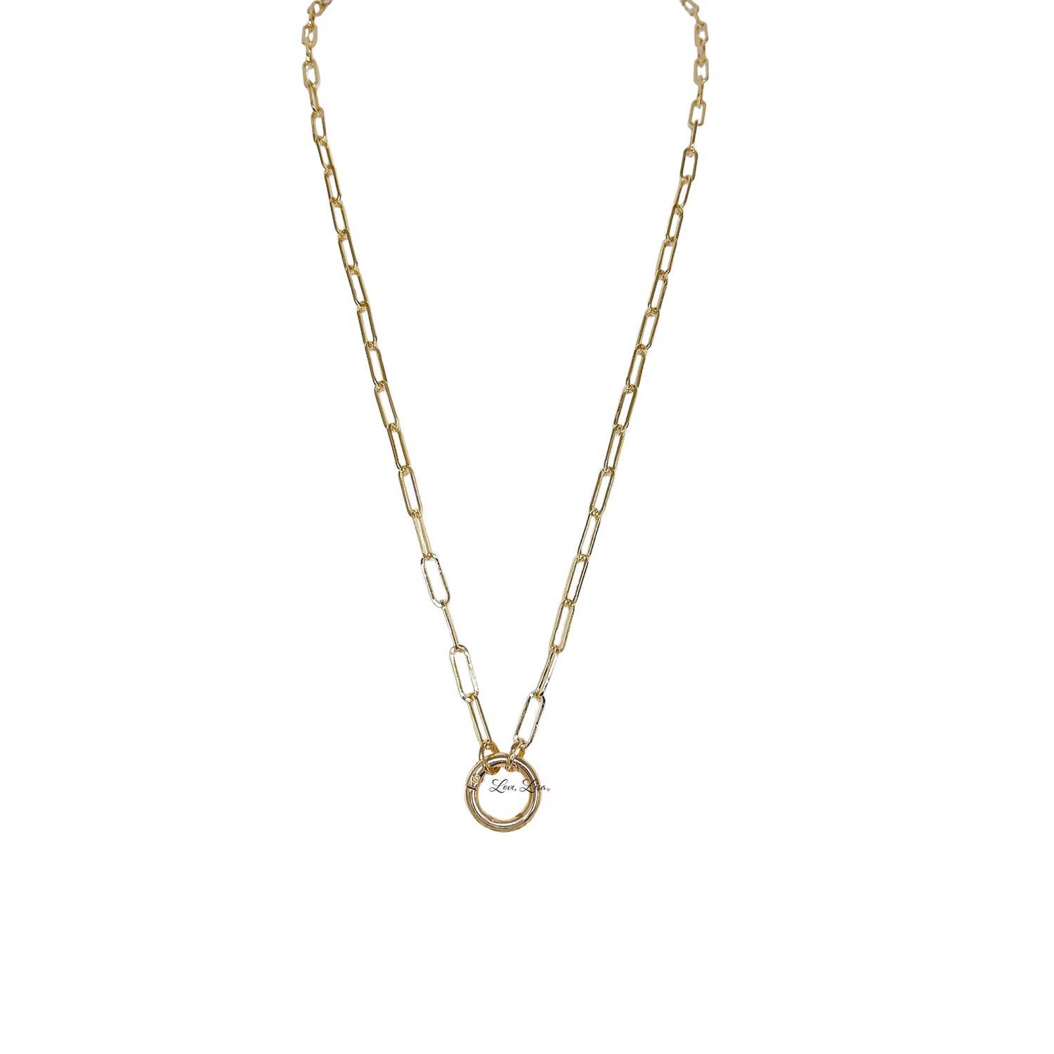 Love, Lisa – wholesale Hänge-/berlockhalsband – Veronica Glasögon & Berlockhållarhalsband0