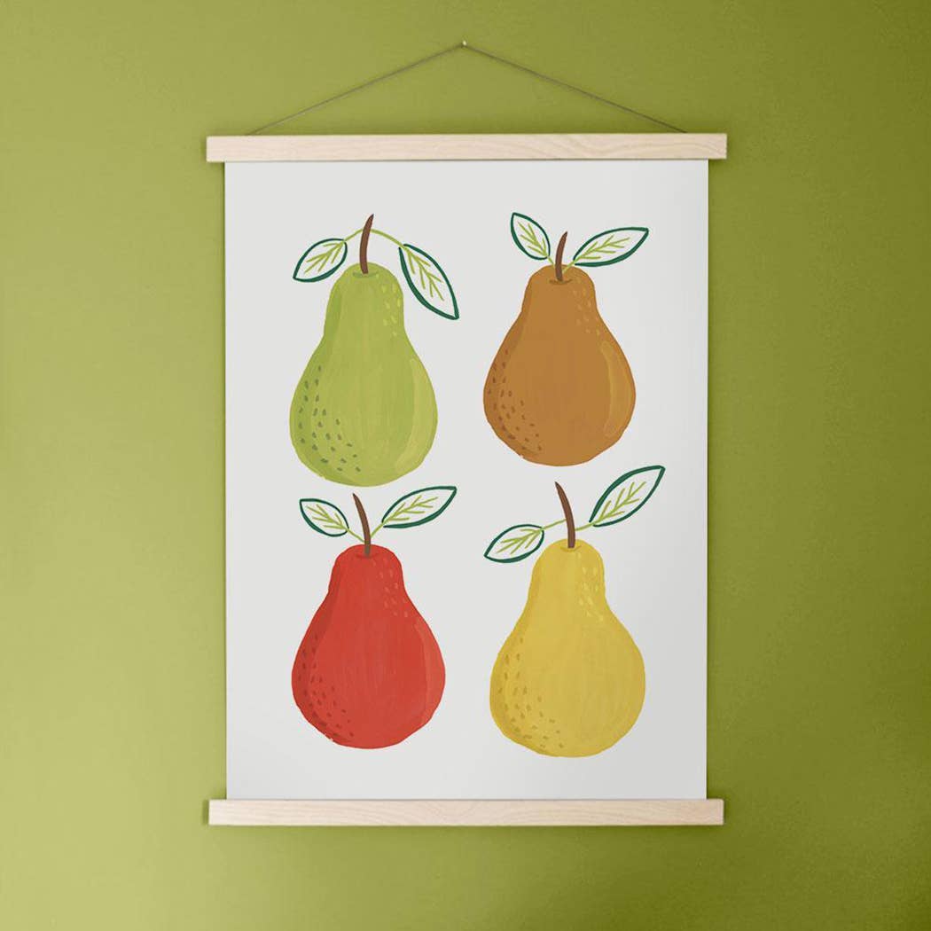LoveLight Paper - Wholesale Art Print - Pears - Modern Farm Garden Art Print2