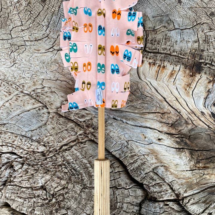 Everyday Organic Duster with Wood Handle for wholesale by Tea With Iris