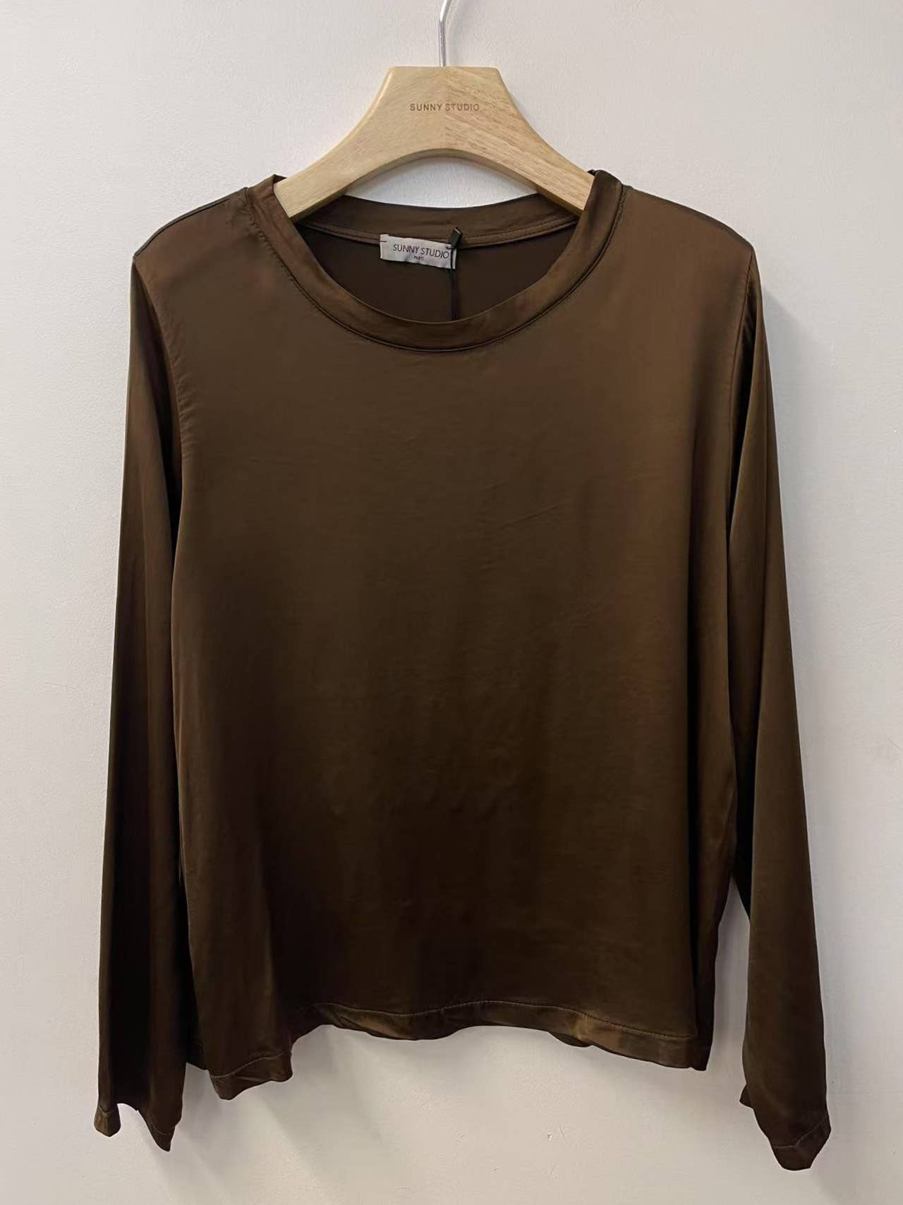 SUNNY STUDIO – T-shirt – Mulher por atacado – Camisola de manga comprida elegante0