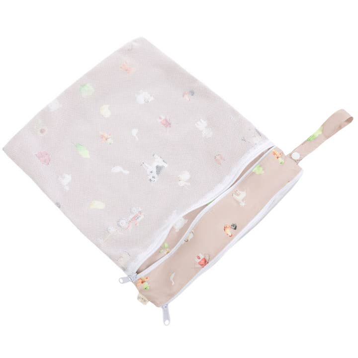 Ali+Oli - Vente Sac étanche - Enfant et bébé - Sac humide/sec à double compartiment avec poche en mesh (Ferme)5